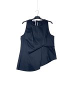 ELLA BY TAM <BR><BR> TOP ASSIMÉTRICO PRETO | VERDE - TU