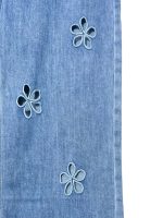 ELLA BY TAM <BR><BR> JEANS FLORES BORDADAS - Image 3