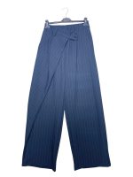 ELLA BY TAM <BR><BR> CALÇA BALÃO LISTRADA | MARINHO | BEGE - TU