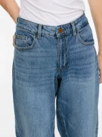 VILA  <BR><BR>  VIBRADY RW BARREL DENIM JEAN | MEDIUM BLUE DENIM WASH 009 | BLACK DENIM WASH 501 - Image 3