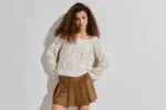 ONLY <BR><BR>ONLVILDA PULLOVER KNT EGGNOG MELANGE