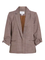 VILA <BR><BR>VINICE LOOSE BLAZER COFFEE BEAN | NUTHATCH