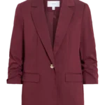 VILA <BR><BR> VITILDE LOOSE BLAZER PORT ROYALE