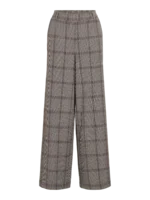 VILA <BR><BR>VIVARONE PATTERN HW WIDE PANT PORT ROYALE AND COFFEE BEAN - Image 5