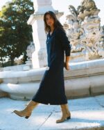 MAÏTTÈ <BR><BR> VESTIDO COMPRIDO AZUL MARINHO - TAM U - Image 4