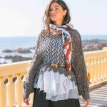 MAÏTTÈ <BR><BR> CONJUNTO CAMISOLA, TUNICA E LENÇO - TAM U