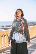 MAÏTTÈ <BR><BR> CONJUNTO CAMISOLA, TUNICA E LENÇO - TAM U