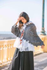 MAÏTTÈ <BR><BR> CONJUNTO CAMISOLA, TUNICA E LENÇO - TAM U - Image 7