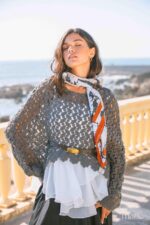 MAÏTTÈ <BR><BR> CONJUNTO CAMISOLA, TUNICA E LENÇO - TAM U - Image 6