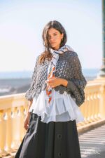 MAÏTTÈ <BR><BR> CONJUNTO CAMISOLA, TUNICA E LENÇO - TAM U - Image 5