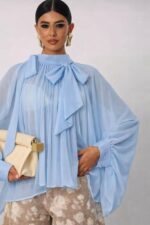 ELLA BY TAM <BR><BR>MOCHY BY ELLA BLOUSE PUFF SLEEVES YELLOW - Image 2