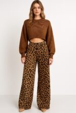 ELLA BY TAM <BR><BR> MOCHY BY ELLA LEOPARD PANTS - Image 2