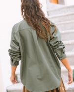 MAÏTTÈ <BR><BR> CAMISA VERDE - TAM U - Image 2