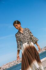 MAÏTTÈ <BR><BR> VESTIDO COMPRIDO ANIMAL PRINT - TAM U - Image 7